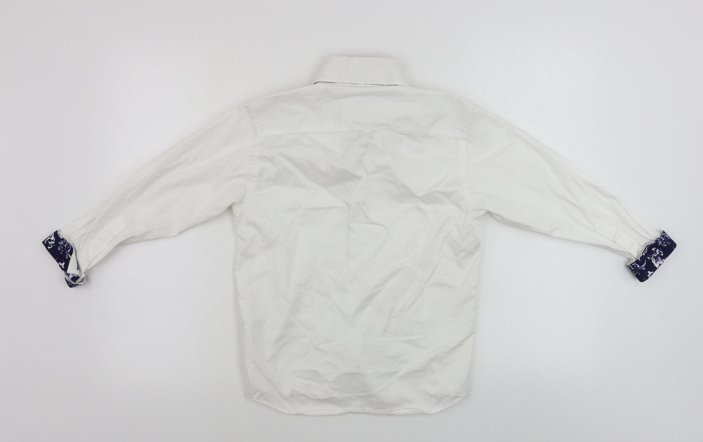 eighteen Boys White   Basic Button-Up Size 9-10 Years