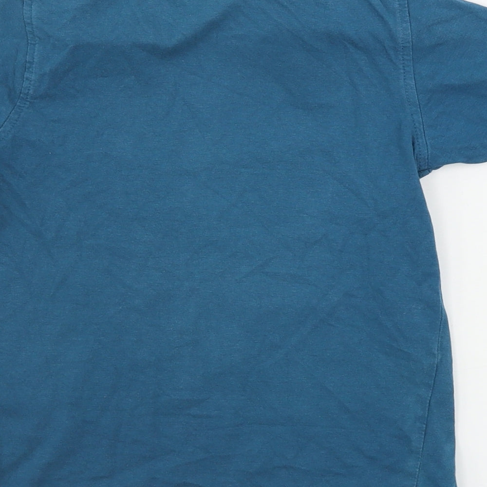 George  Boys Green   Basic T-Shirt Size 7-8 Years