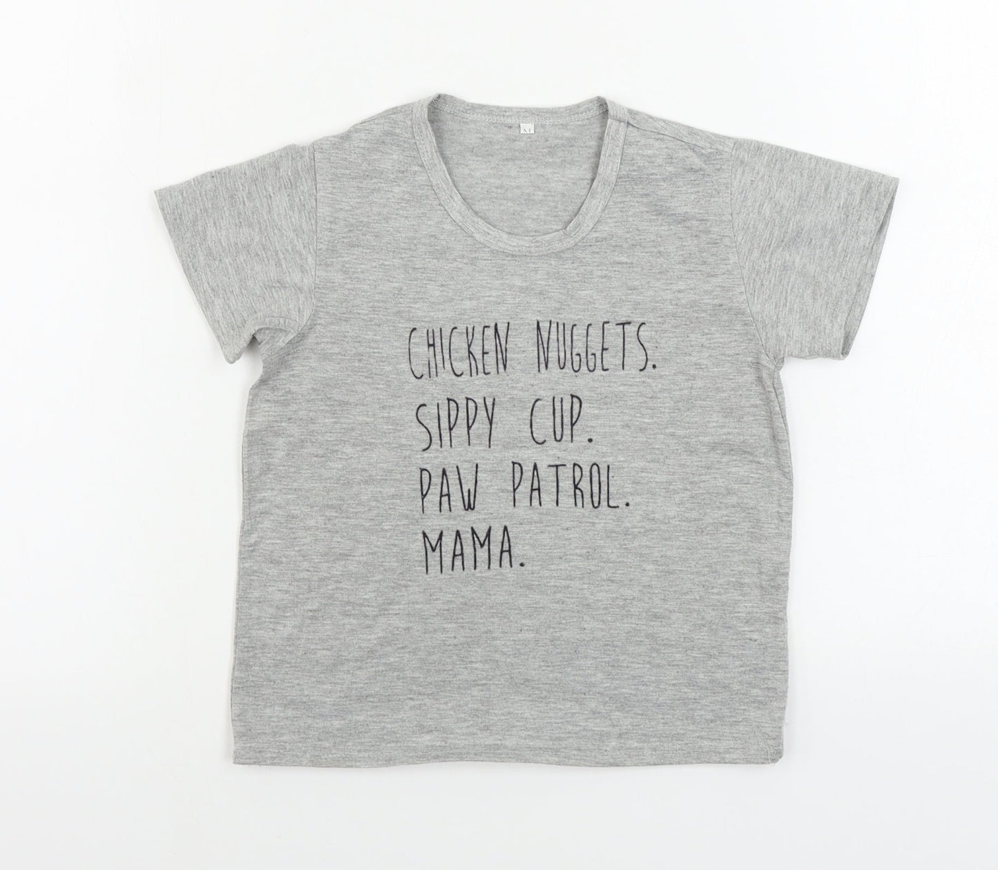 Preworn  Boys Grey   Basic T-Shirt Size M
