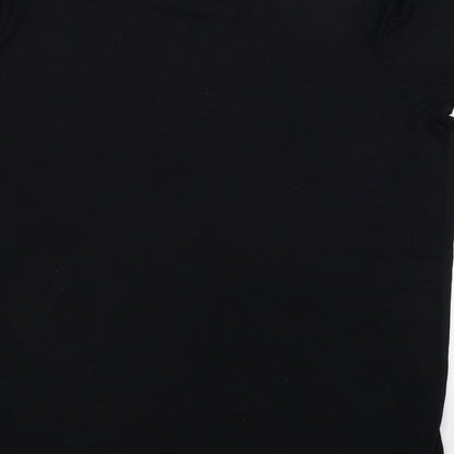 Preloved Select  Womens Black   Basic T-Shirt Size 14 - Label