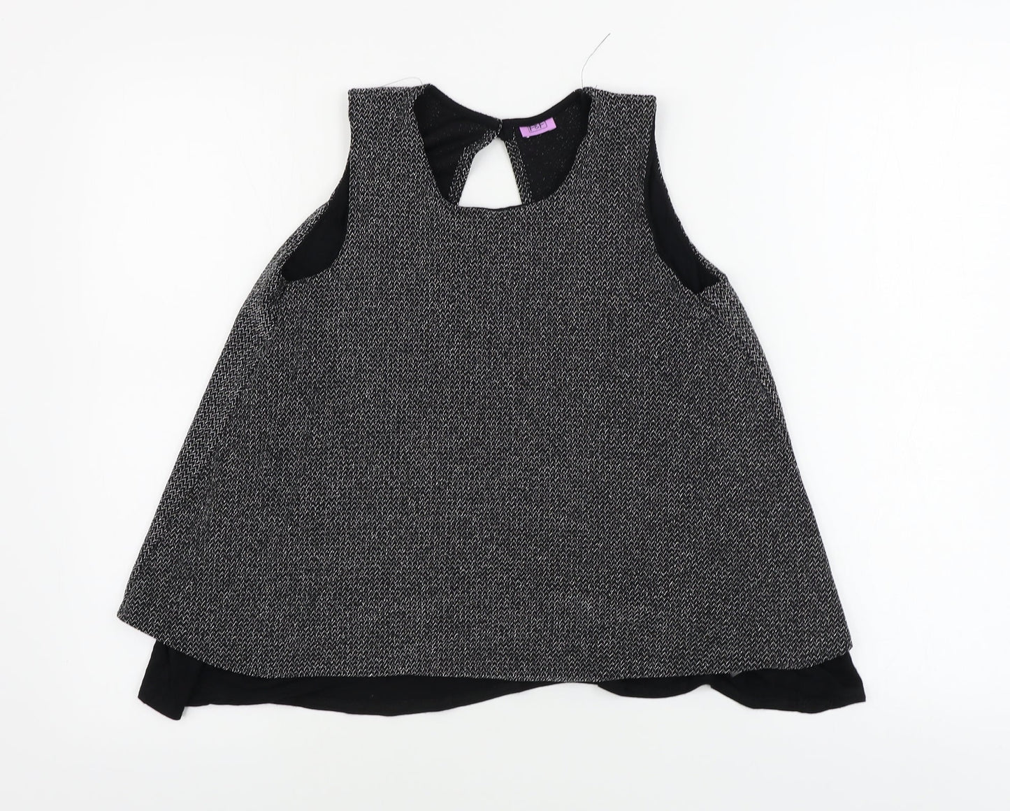 F&F  Girls Grey   Basic Blouse Size 12-13 Years