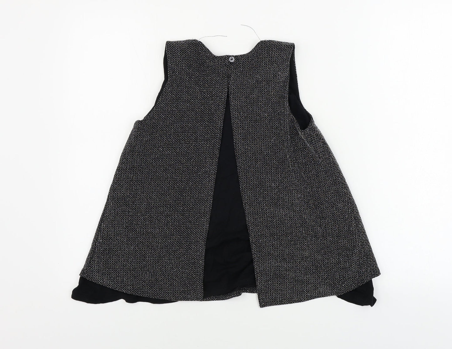 F&F  Girls Grey   Basic Blouse Size 12-13 Years