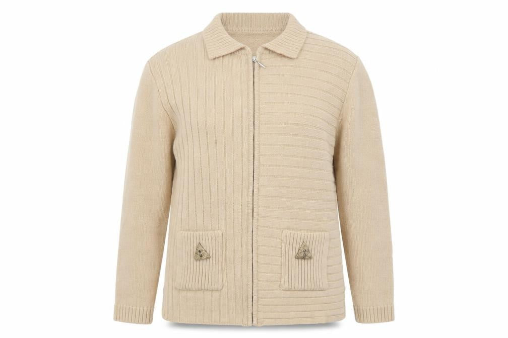 Afibel Womens Brown   Full Zip Jumper Size M