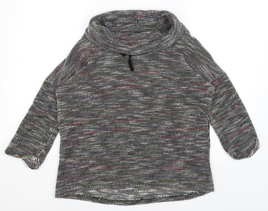Peacocks Womens Black   Pullover Jumper Size 12