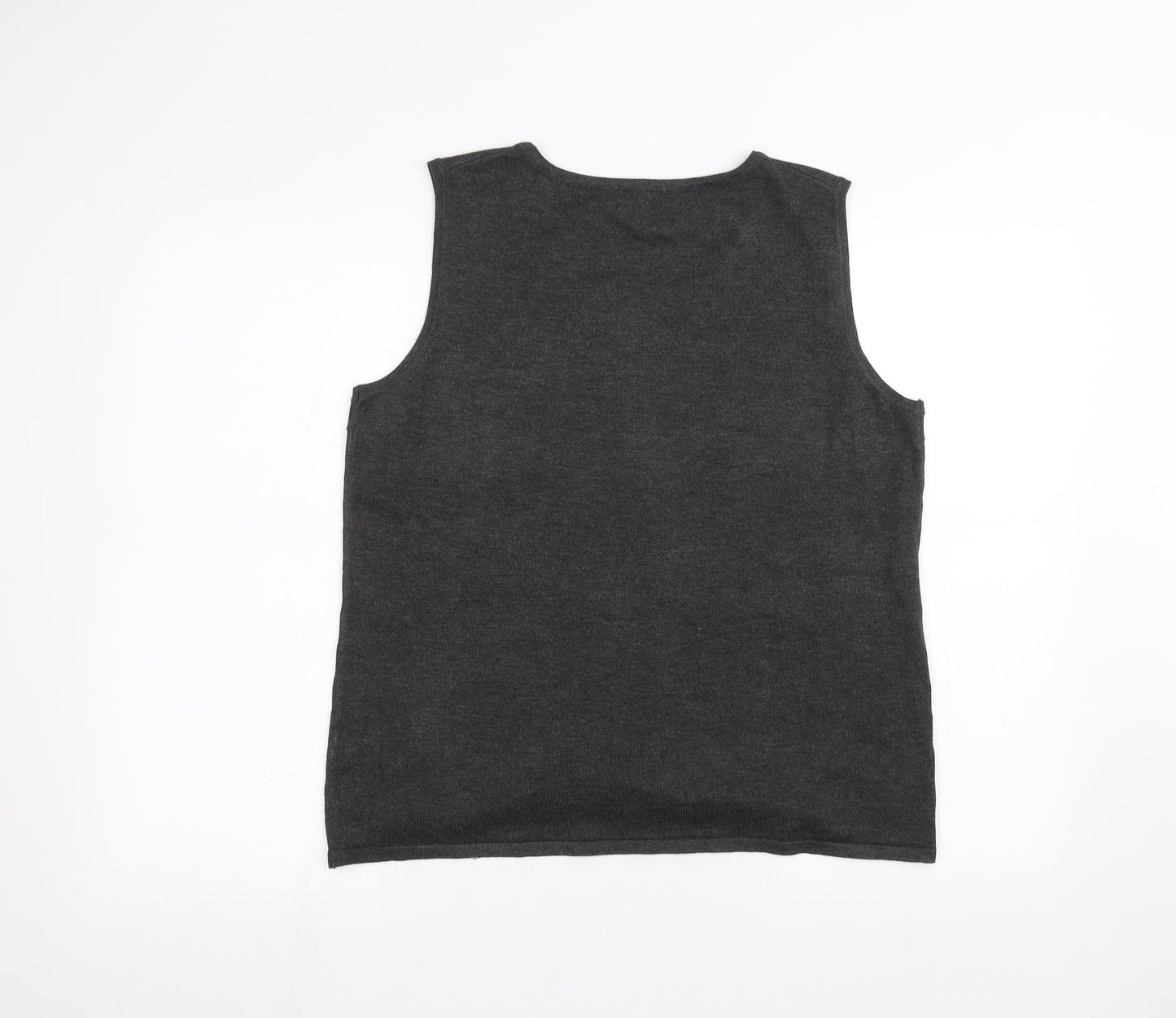 Cable & Gauge Womens Black   Basic Tank Size XL