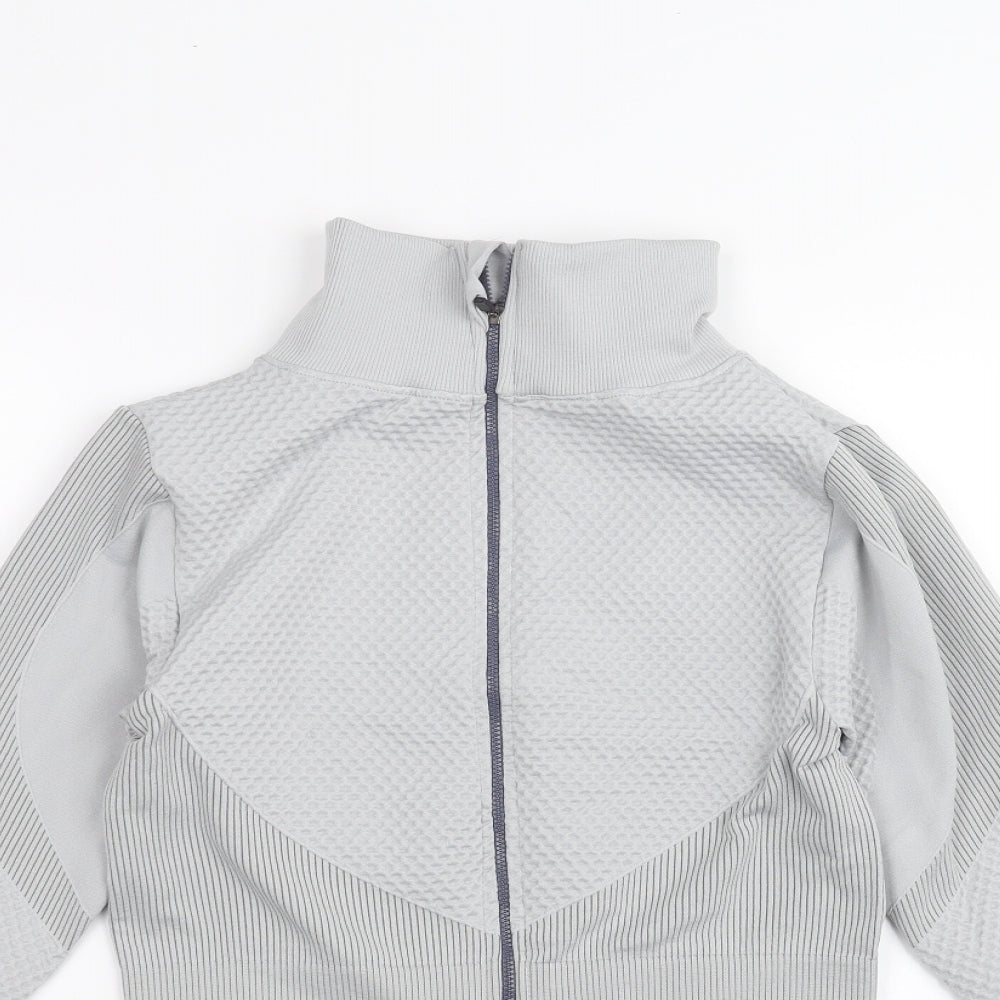Preworn Girls Grey   Jacket  Size L