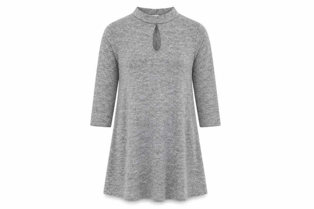 Vouley Vous Womens Grey   A-Line  Size M