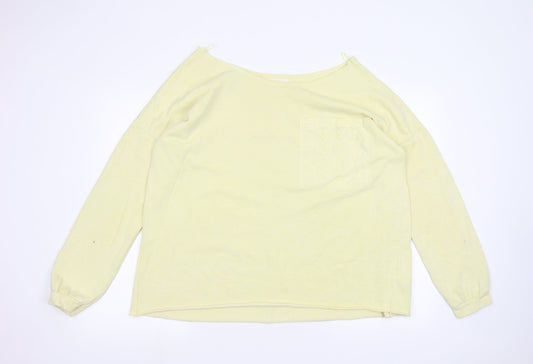 nextt Womens Yellow   Pullover Jumper Size L