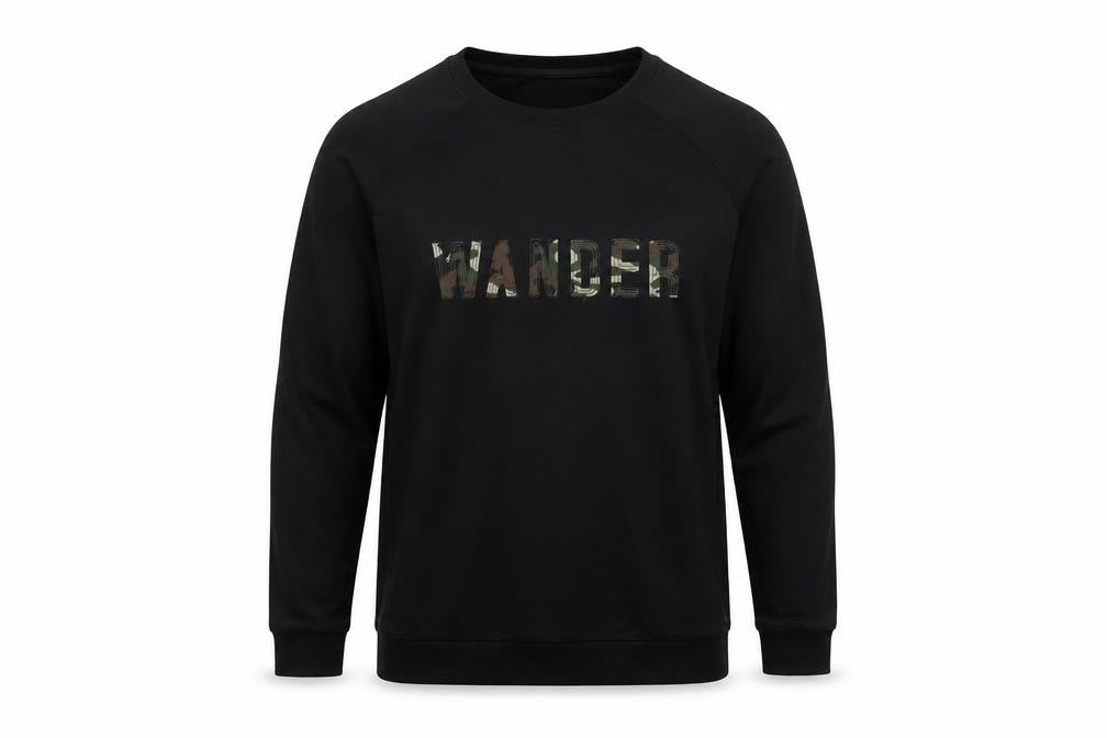 Garage Mens Black   Pullover Jumper Size M