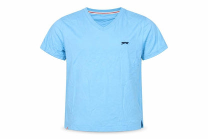 Slazenger Boys Blue   Basic T-Shirt Size 11-12 Years