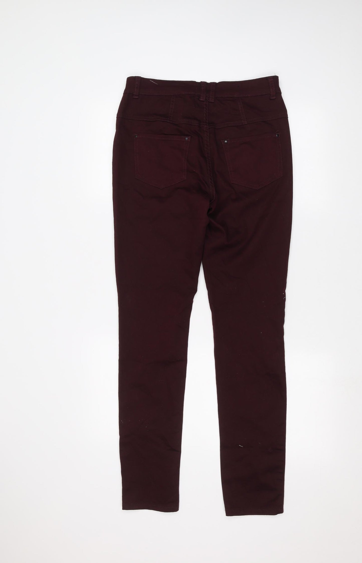 yesyes Womens Red   Skinny Jeans Size 12 L28 in