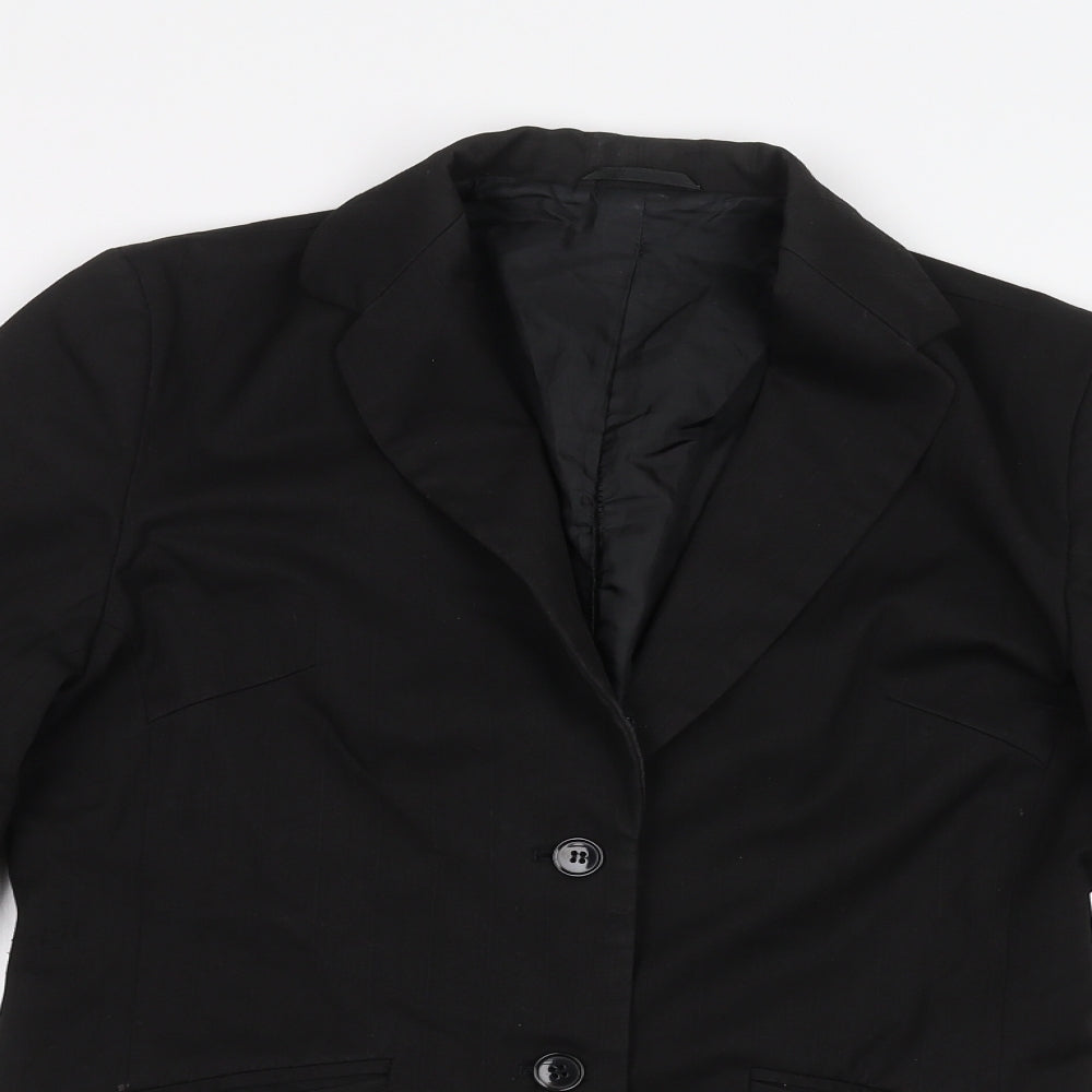 Distinctive Mens Black   Jacket  Size S