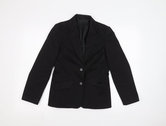Distinctive Mens Black   Jacket  Size S