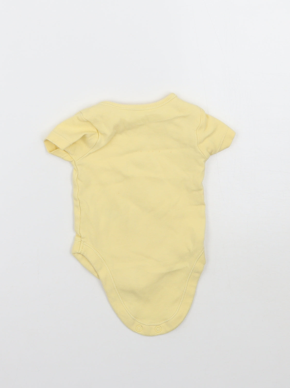 George Girls Yellow   Babygrow One-Piece Size 0-3 Months