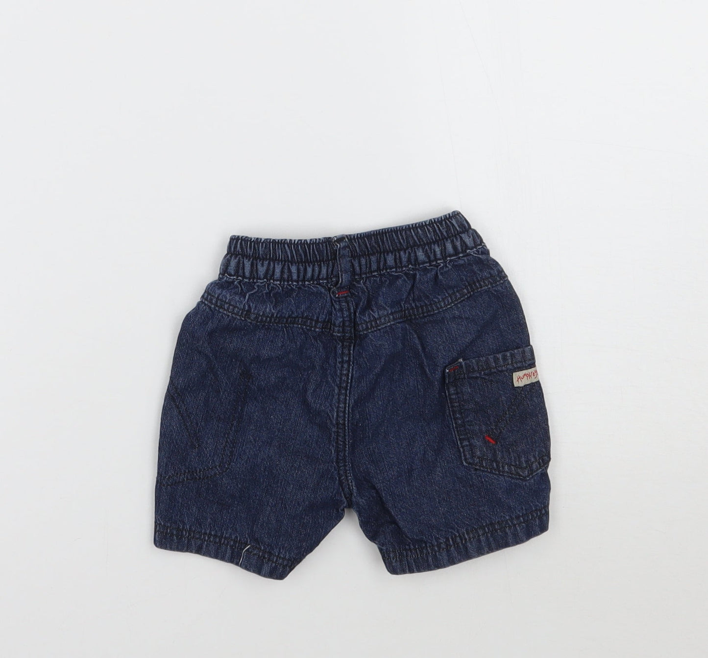 Mothercare Boys Blue   Cropped Jeans Size 0-3 Months