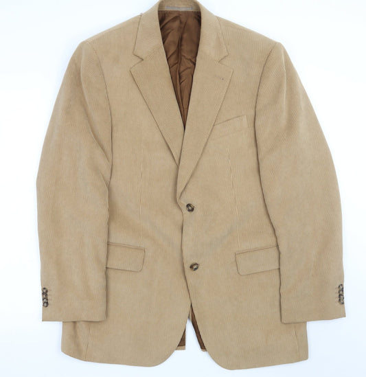 Carl Gross Mens Brown   Jacket Suit Jacket Size 40