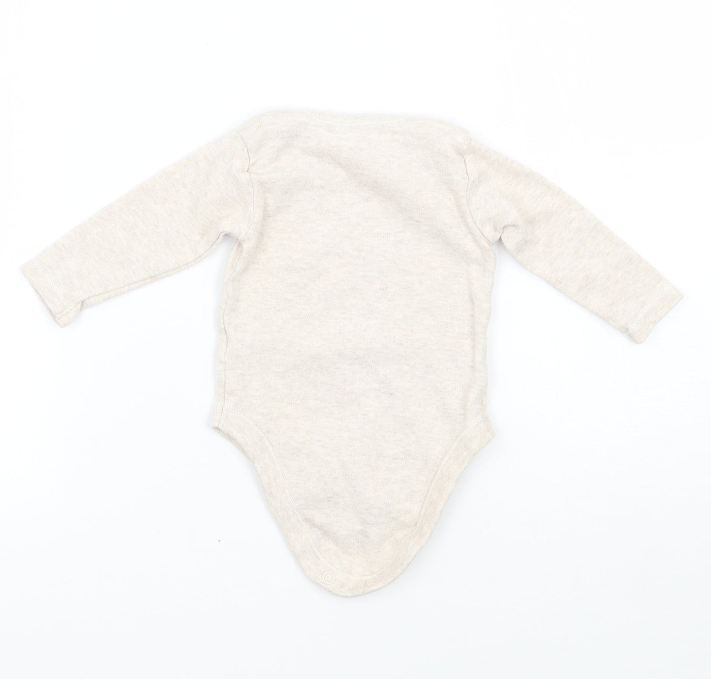 Nutmeg Baby Beige   Babygrow One-Piece Size 0-3 Months