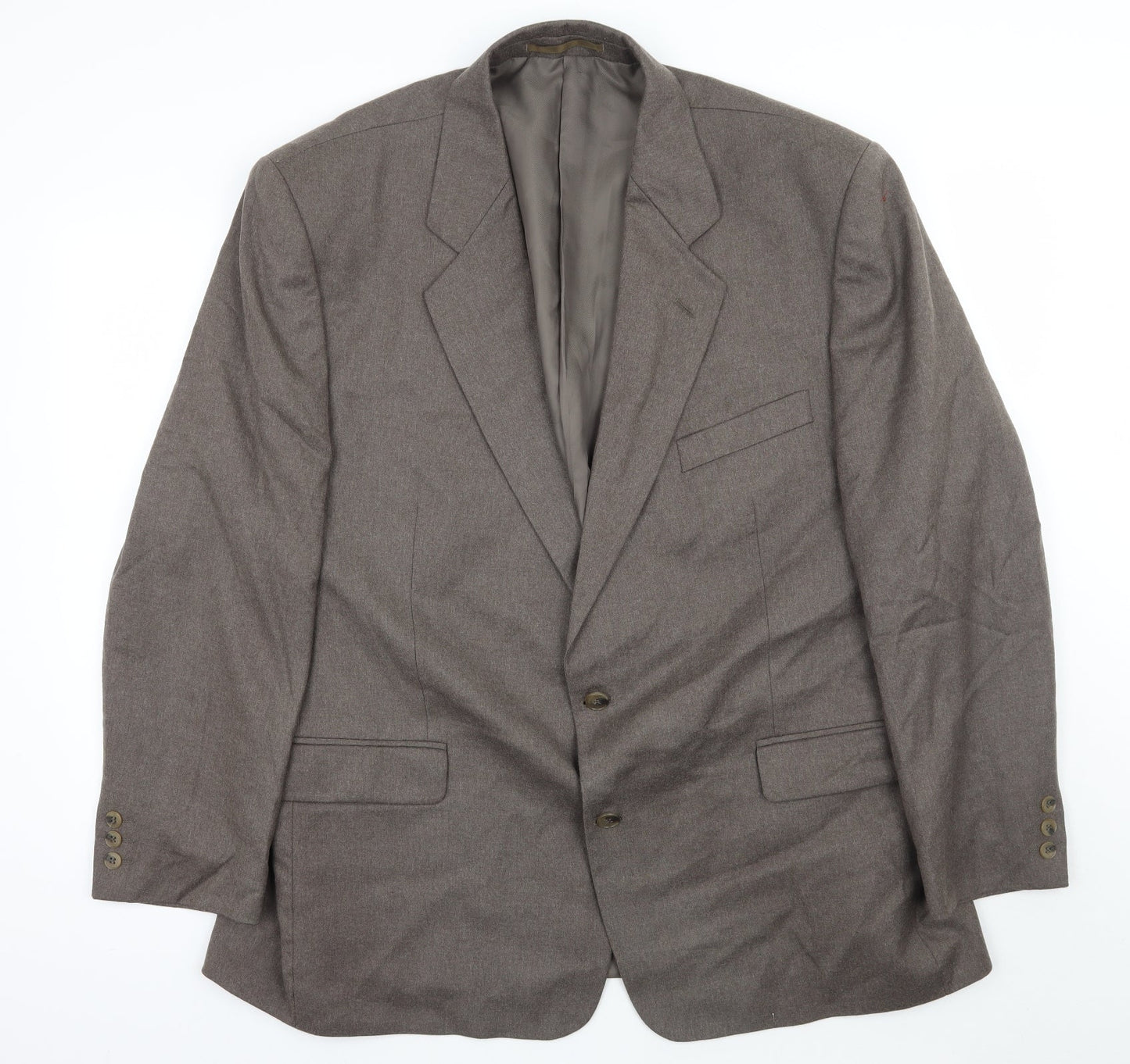 Knights & asprey Mens Brown   Jacket Suit Jacket Size 48
