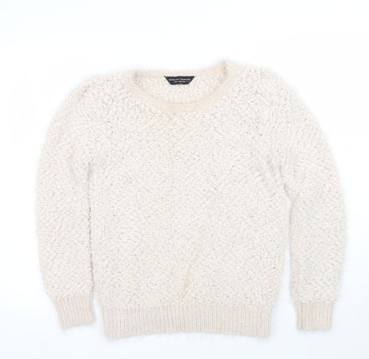 Dorothy Perkins Womens Ivory   Pullover Jumper Size 12
