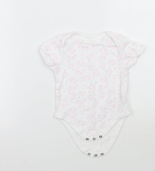 Tesco Girls  Geometric  Babygrow One-Piece Size 9-12 Months