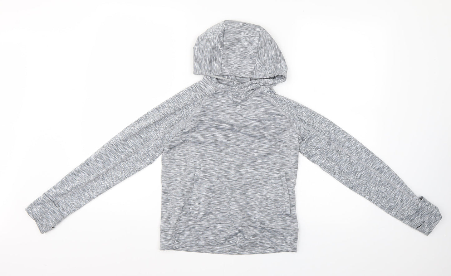 souluxe Boys Grey   Pullover Hoodie Size 10-11 Years