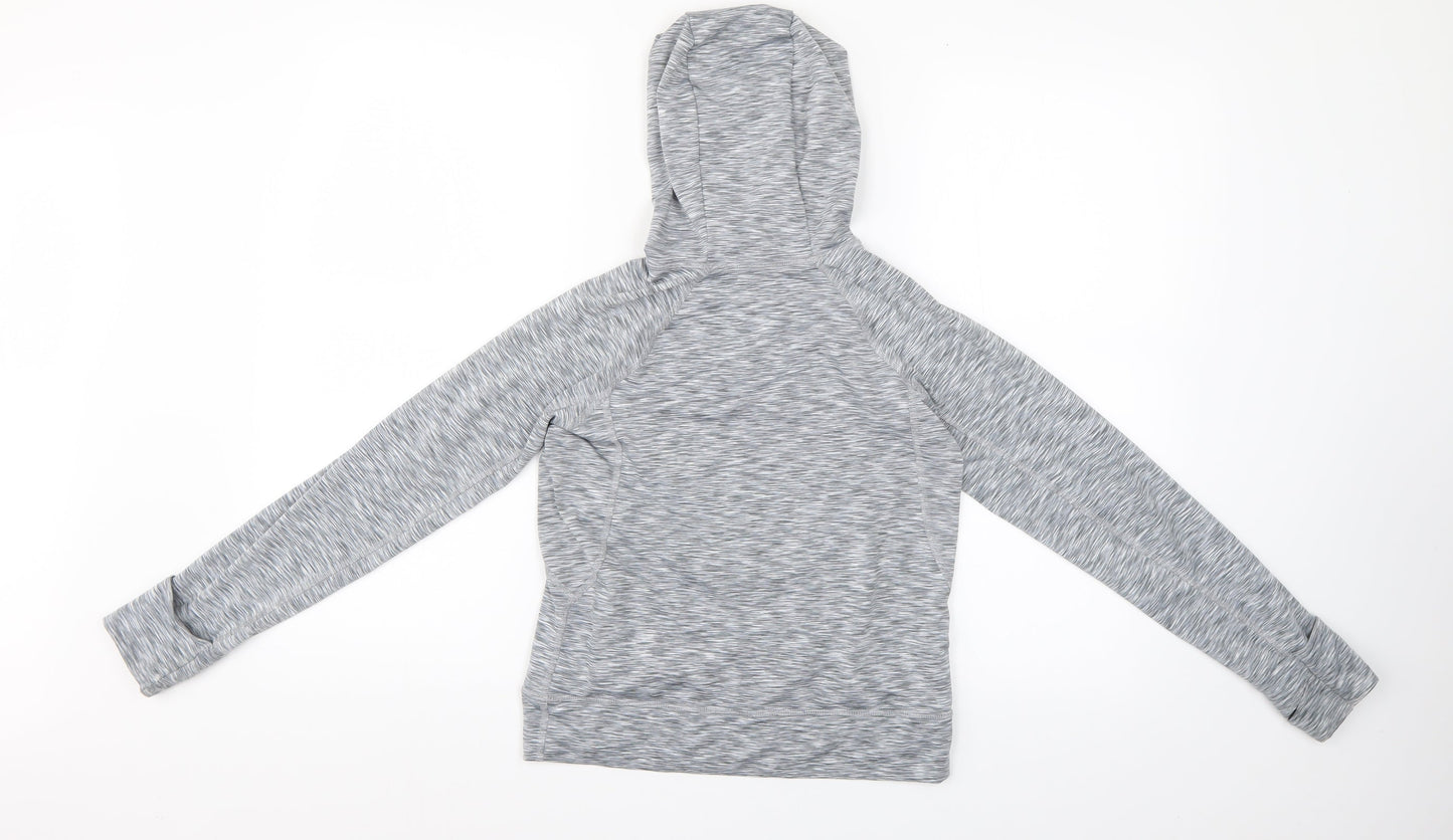 souluxe Boys Grey   Pullover Hoodie Size 10-11 Years