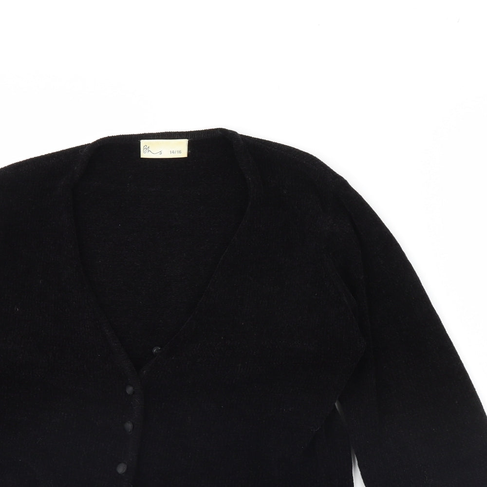 BHS Womens Black   Jacket  Size 14