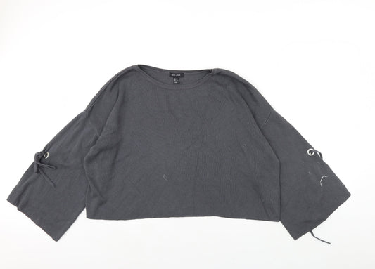 New Look Womens Grey   Pullover Jumper Size 16