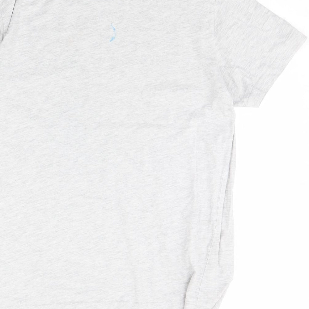 max Mens Grey    T-Shirt Size M  - Beer