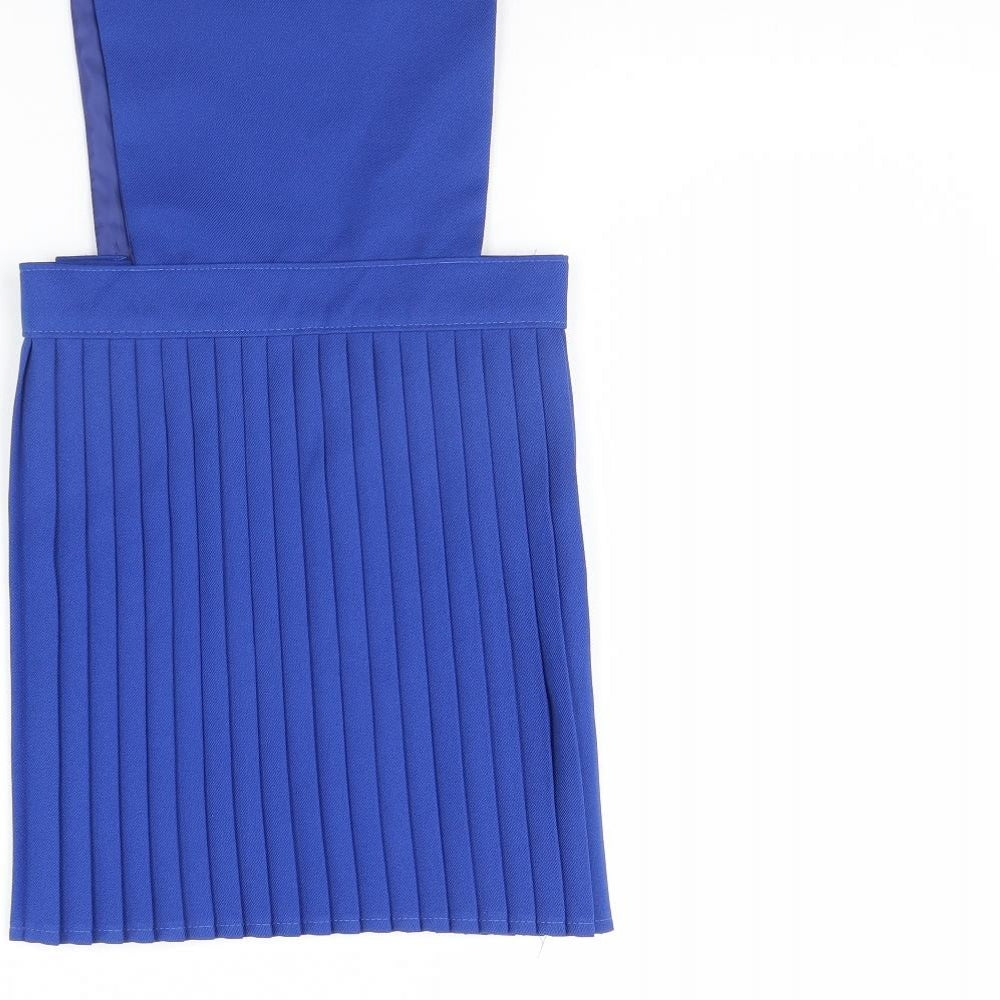 Preworn Girls Blue   Pinafore/Dungaree Dress  Size 5 Years