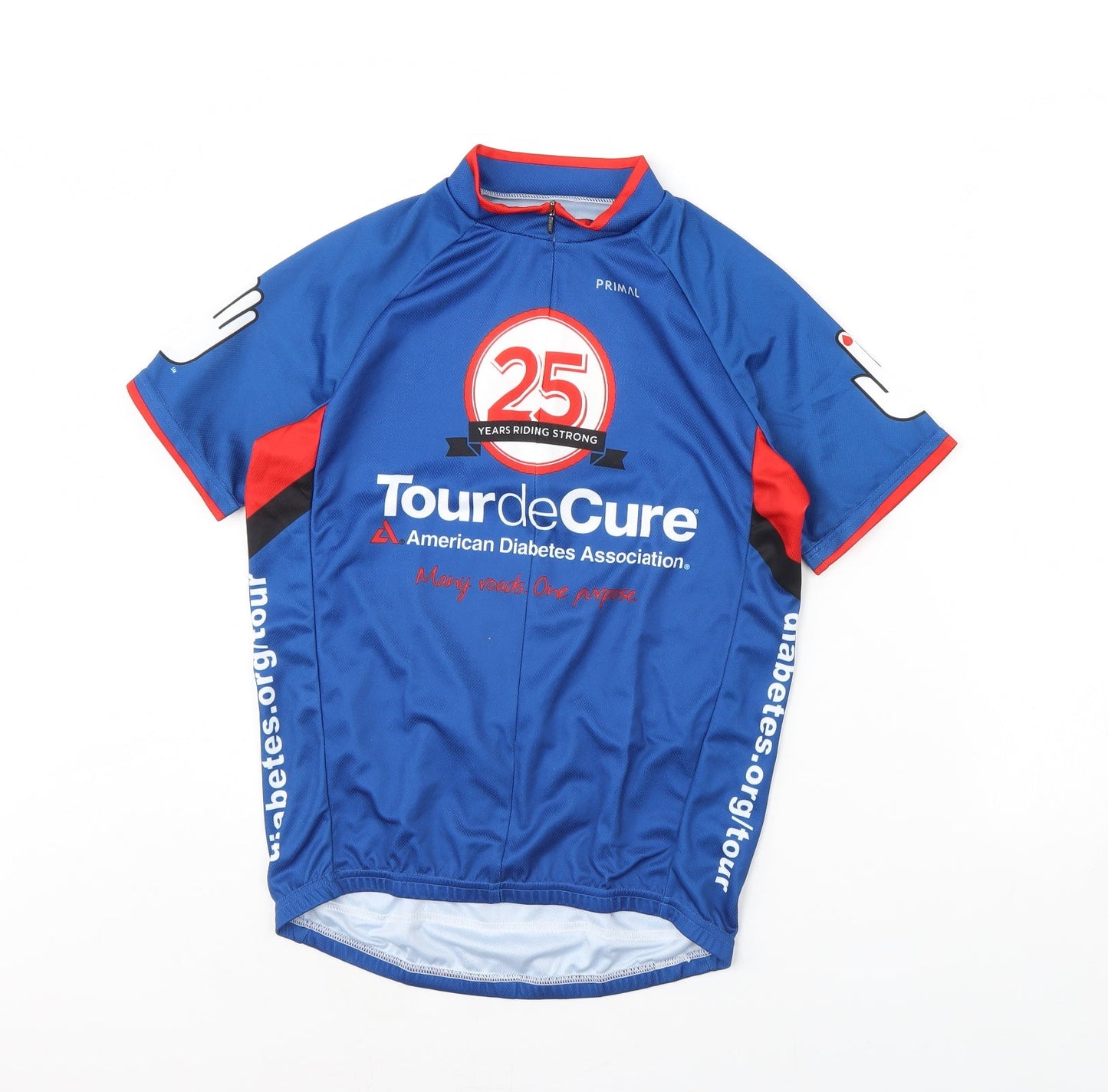 Primal Mens Blue   Basic Casual Size S  - Tour de cure