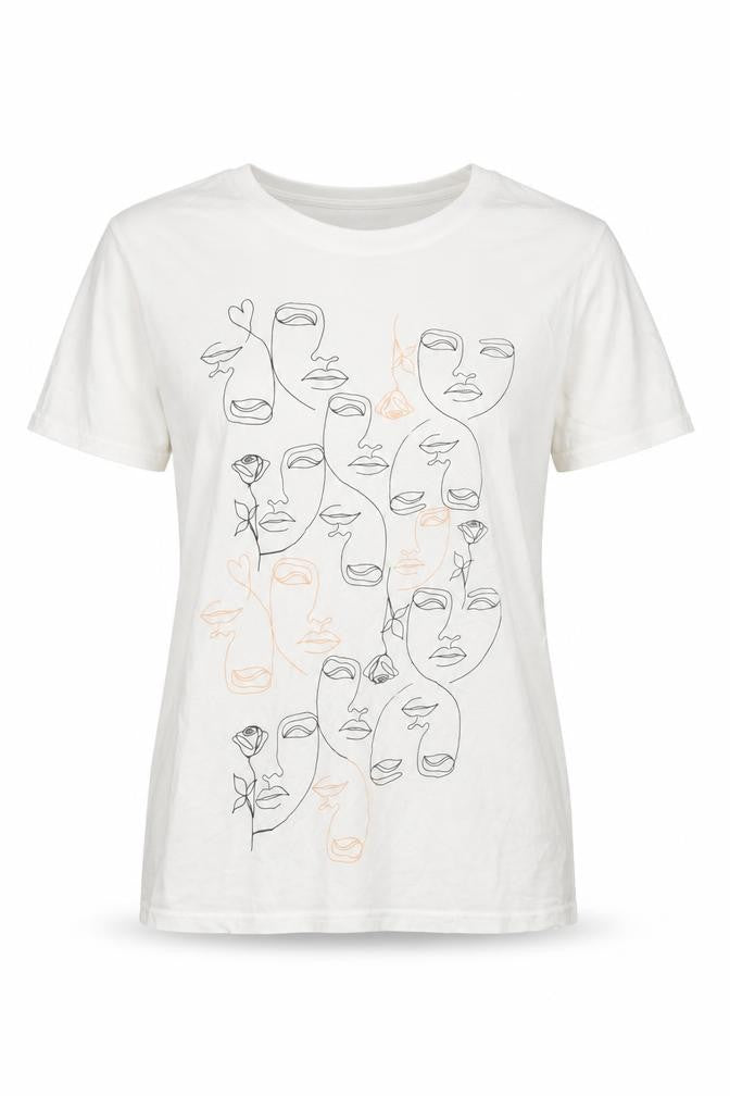 Nasty Gal Womens White   Basic T-Shirt Size S