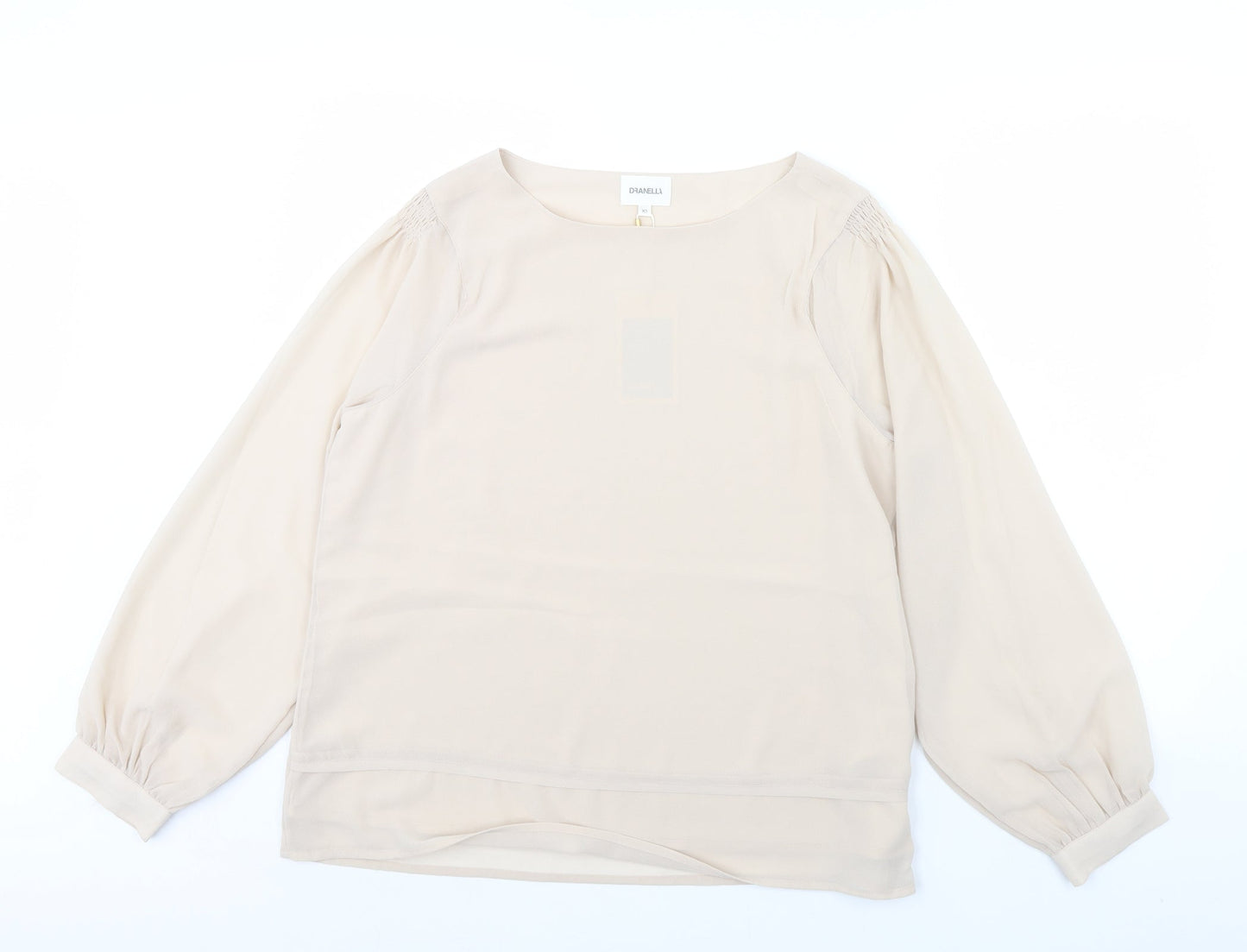 Dranella Womens Beige   Basic Blouse Size XS