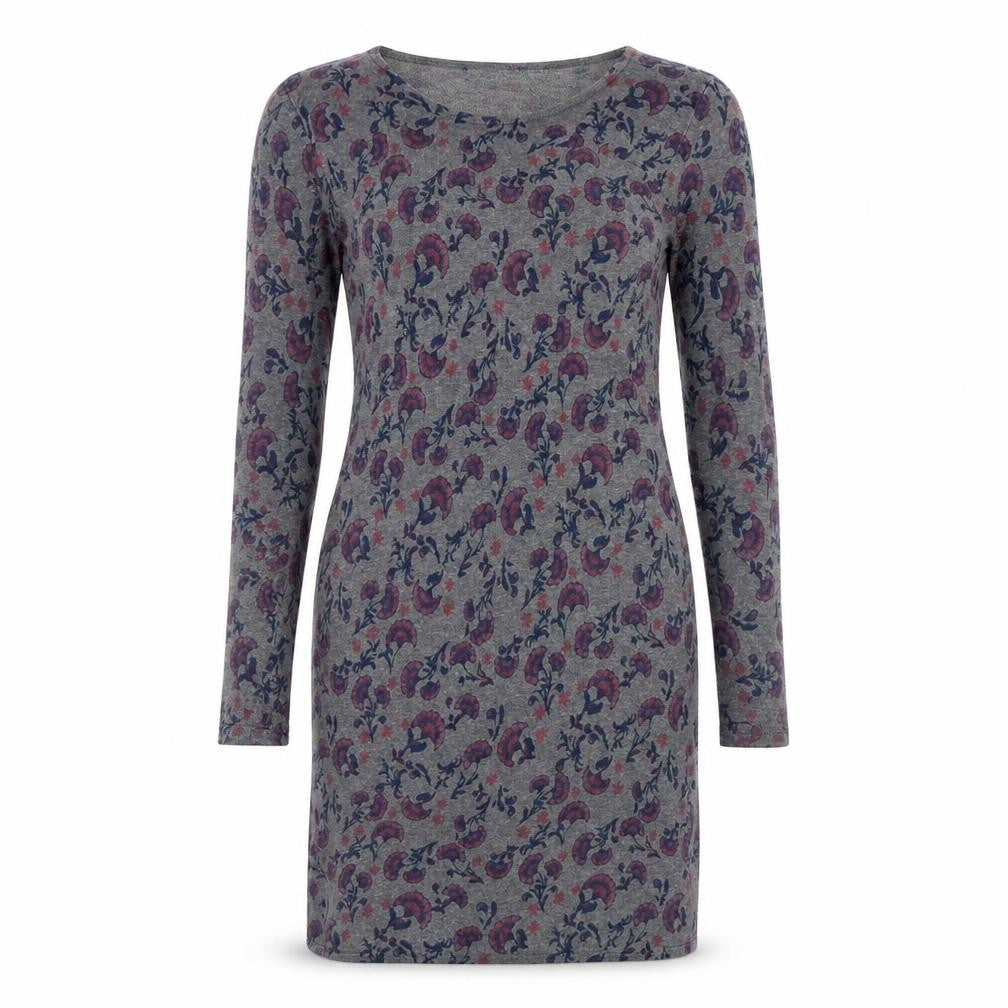 ESMARA Womens Grey Floral  Bodycon  Size 10