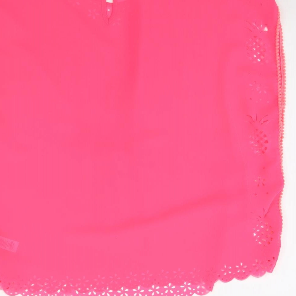 George Womens Pink   Basic Blouse Size M
