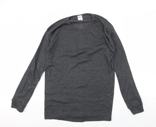 Heat Saver Mens Grey   Pullover Jumper Size XL