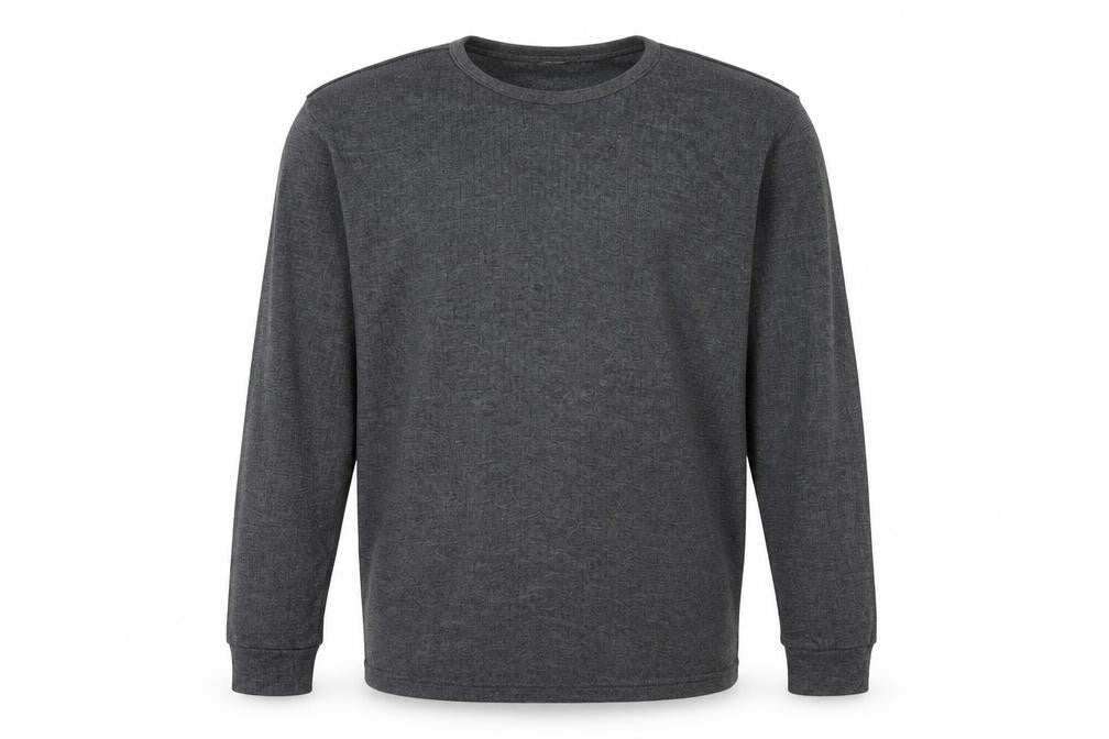 Heat Saver Mens Grey   Pullover Jumper Size XL