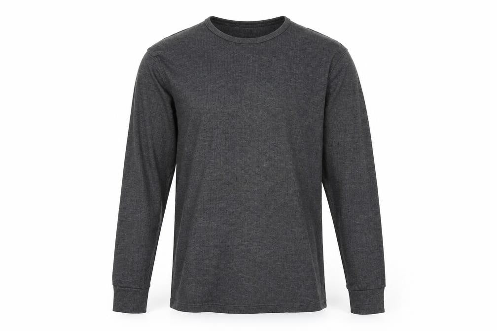 Heat Saver Mens Grey   Pullover Jumper Size XL