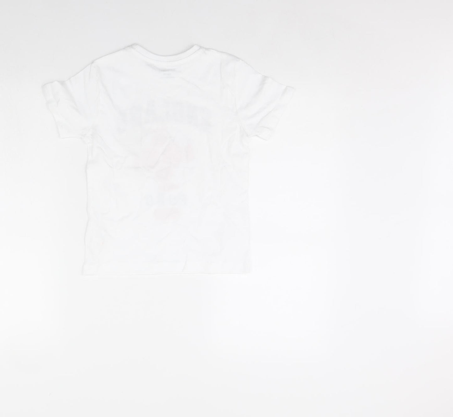 Primark Boys White   Basic T-Shirt Size 5 Years