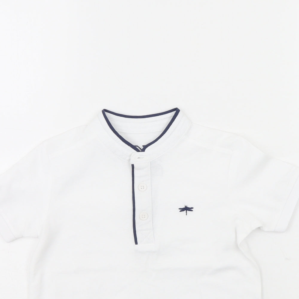 Urban Debt Boys White   Basic Polo Size 4 Years
