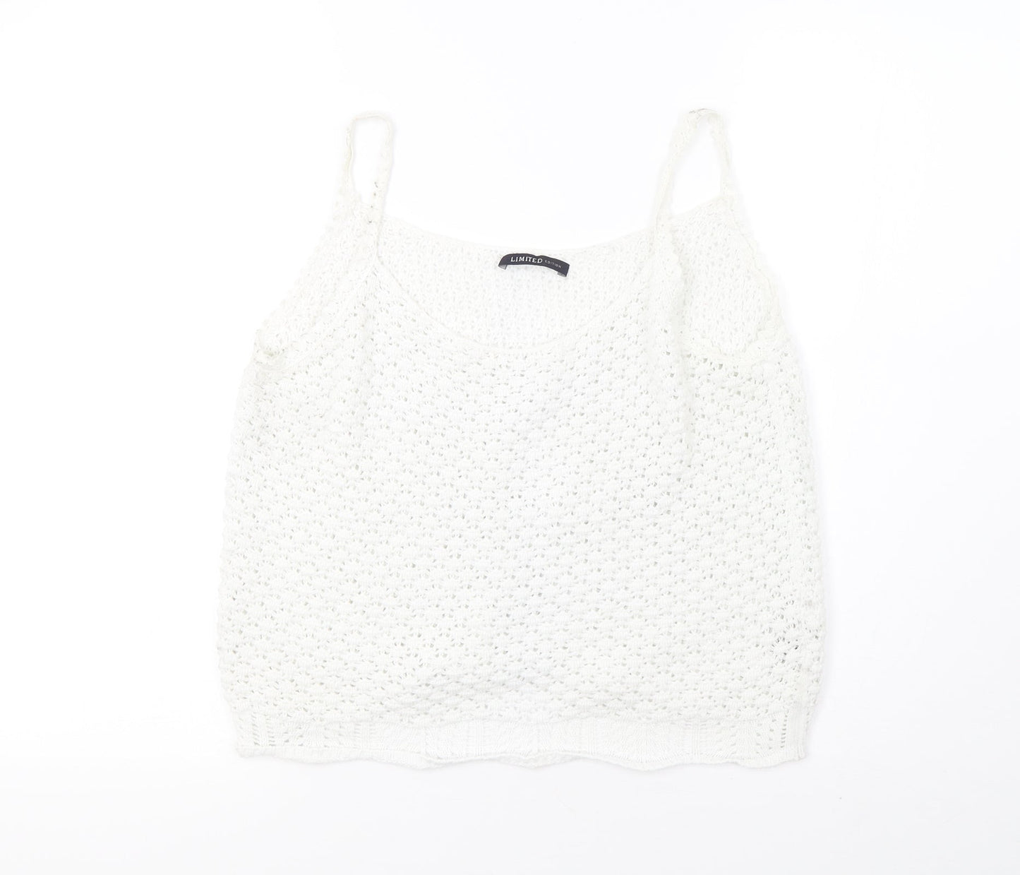Marks and Spencer Womens White   Basic Tank Size 10