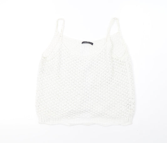 Marks and Spencer Womens White   Basic Tank Size 10