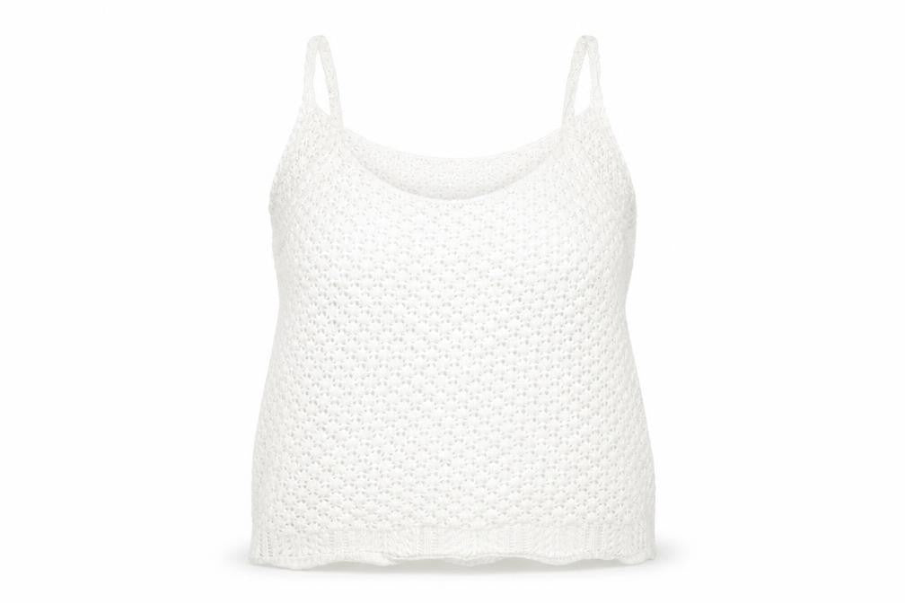 Marks & Spencer Womens White   Basic Tank Size 10