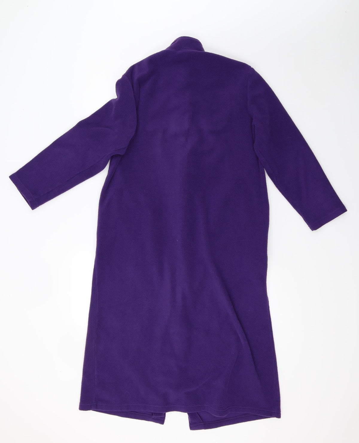 Preworn Womens Purple  Fleece Jacket  Size 12