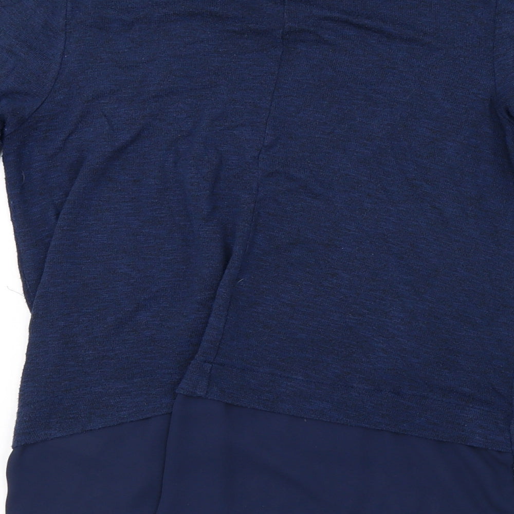 sainsburys Womens Blue  Knit Pullover Sweatshirt Size 16