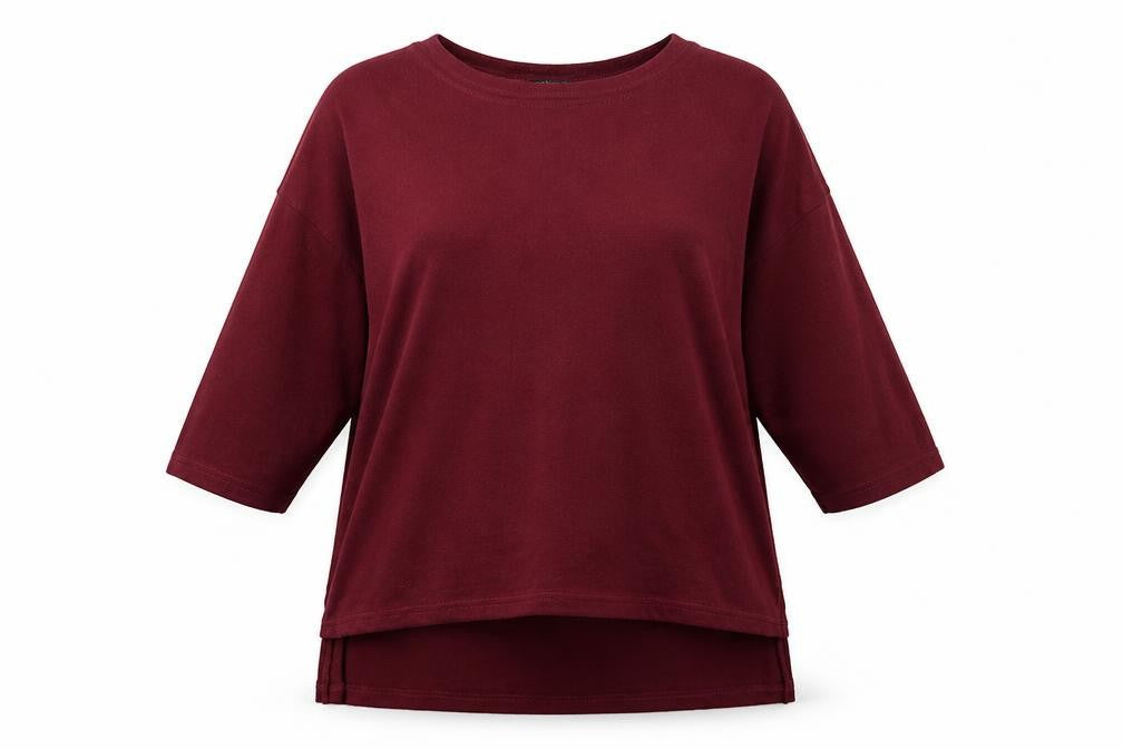 soul collection Womens Red  Knit Pullover Sweatshirt Size S