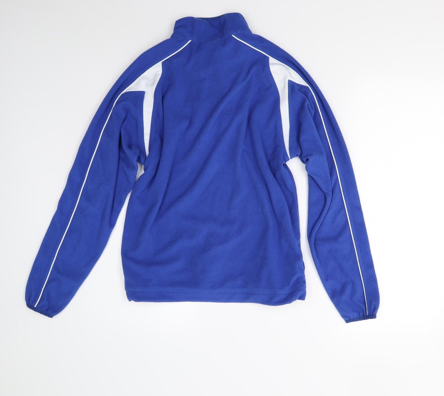 SW Boys Blue  Fleece Henley Jumper Size M  - DENE
