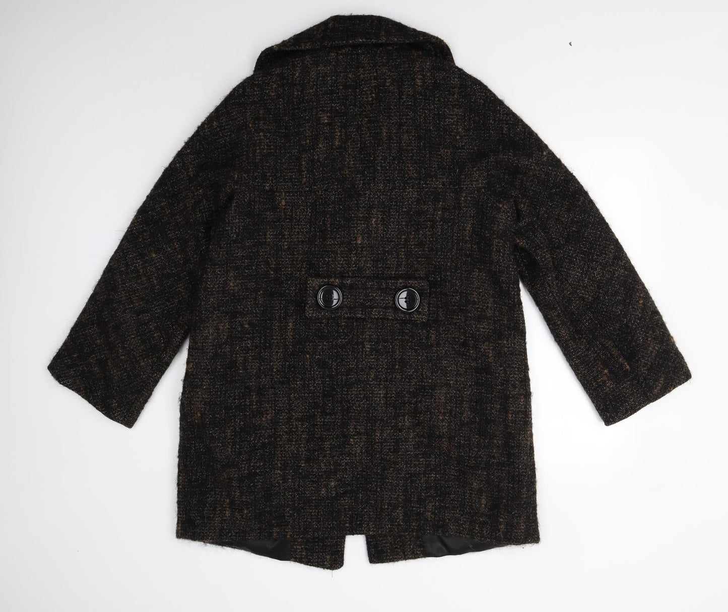 Wallis Womens Brown   Overcoat Coat Size M