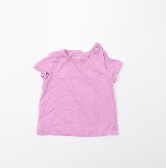 F&F Baby Purple   Basic T-Shirt Size 9-12 Months