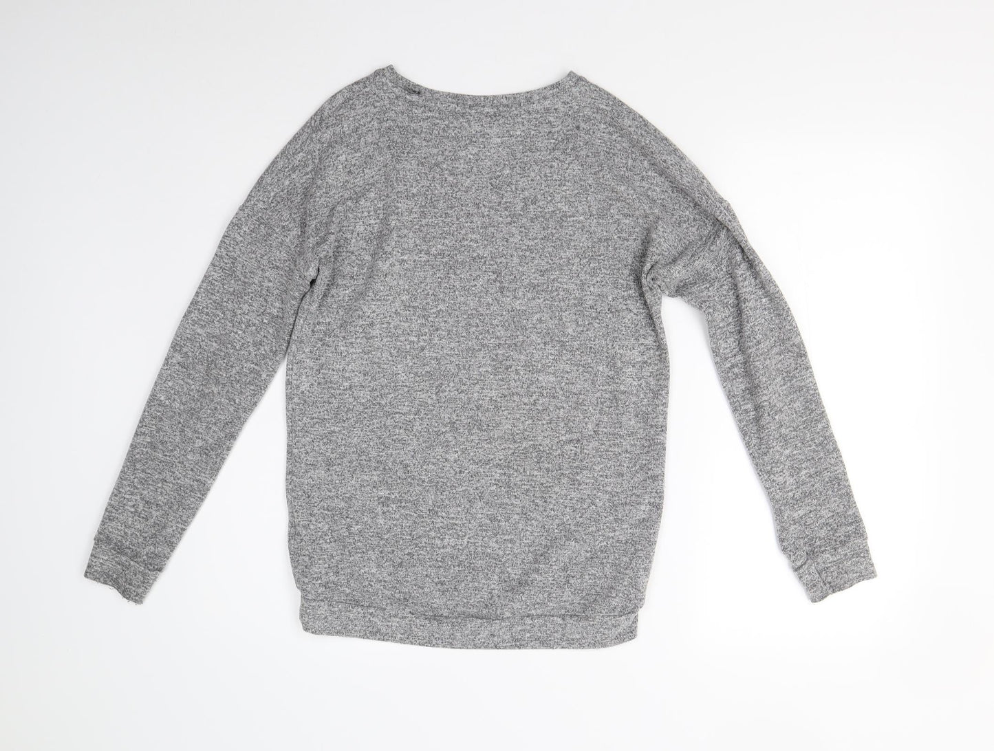 F&F Girls Grey   Pullover Sweatshirt Size 12-13 Years  - Unicorn